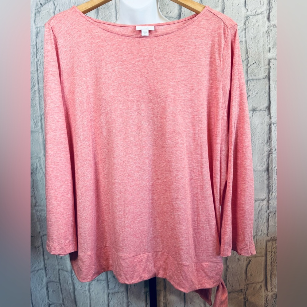 Women's J Jill Pure Jill Pink Long Sleeve Top